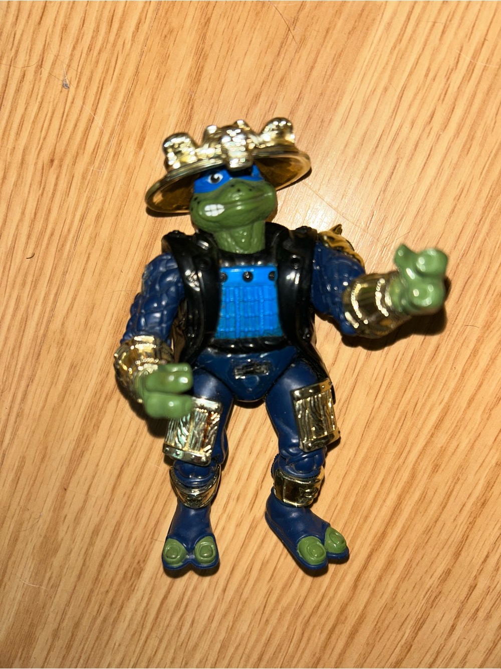 Vintage Teenage Mutant Ninja Turtles Shogun Leo Action Figure
